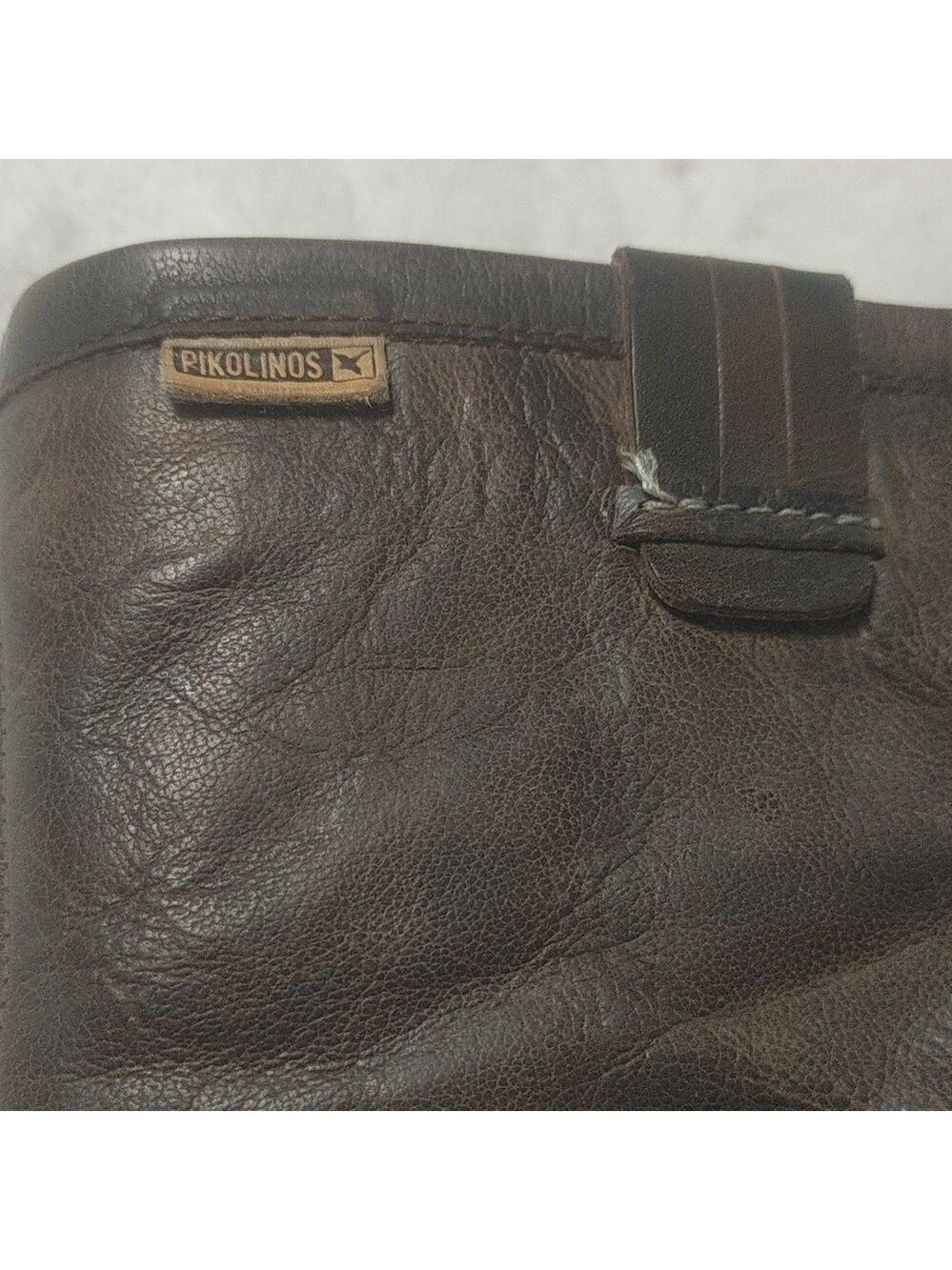 Pikolinos Brujas 38 Brown Soft Leather Slouchy Boot Steampunk Comfort Whimsygoth - Picture 15 of 16